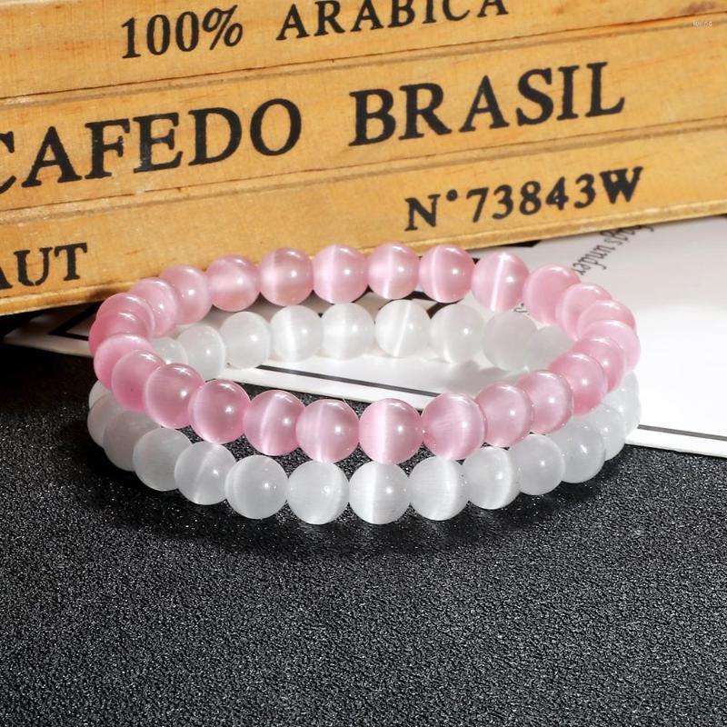 Strand Natural Cat Eye Stone Bracelet Charm Women Opal Multicolor Stretch Bangles Men Yoga Wrist Jewelry Friends Gifts
Strand Natural Cat Eye Stone Bracelet Charm Women Opal Multicolor Stretch Bangles Men Yoga Wrist Jewelry Friends Gifts