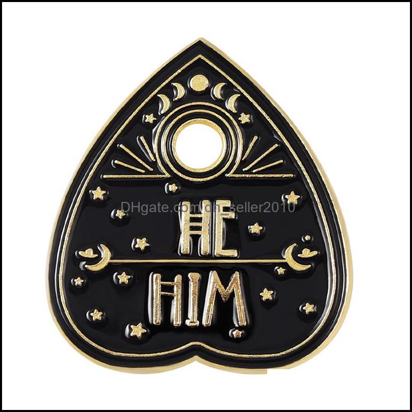 Pins Brooches Pronouns Enamel Pins Custom She Her He Him They Them Brooches Lapel Badges Jewelry Gift 1459 E3 Drop Delivery 2021 Dhse Dhmvh