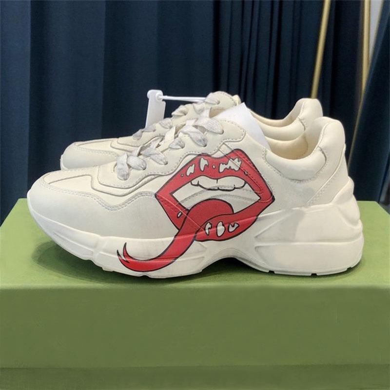 Luxury Brand Sneakers Leather Vintage Platform Print Letter Sneakers Chaussures Strawberry Box Men Women, 98
Luxury Brand Sneakers Leather Vintage Platform Print Letter Sneakers Chaussures Strawberry Box Men Women, 98