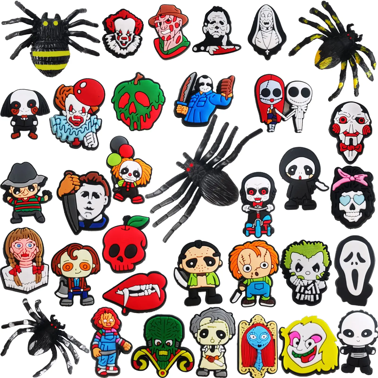 Shoe Parts Accessories L Halloween Horror Skl Charms For Croc Scary Bracelet Wristband Kids Girl Boys Adts Men Women Party Shoescharm Am15Z
Shoe Parts Accessories L Halloween Horror Skl Charms For Croc Scary Bracelet Wristband Kids Girl Boys Adts Men Women Party Shoescharm Am15Z