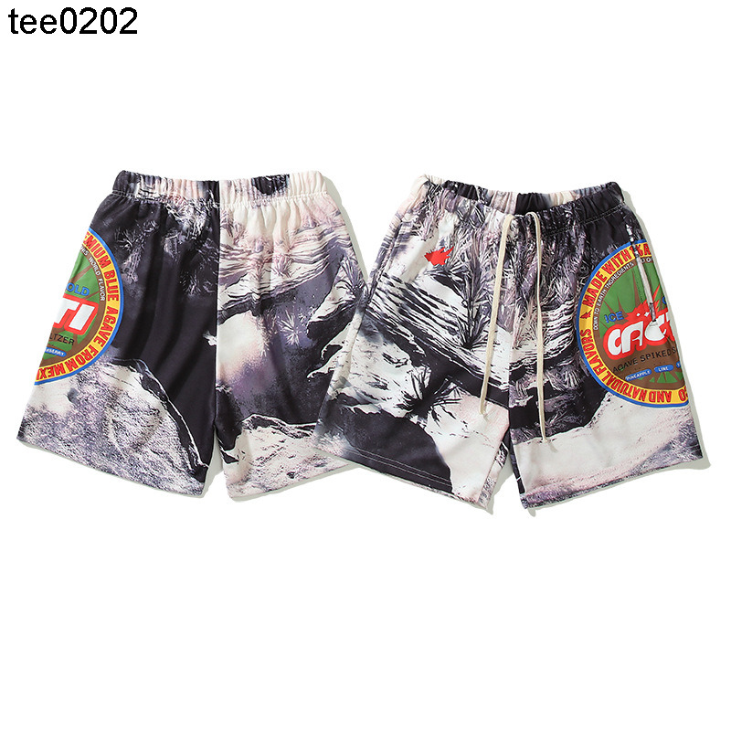 Travisscott cacti merch shorts beach shorts casual men's sports shorts