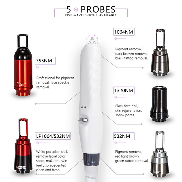 CE approved pigments tattoo removal varicose veins laser treatment q switched nd yag laser