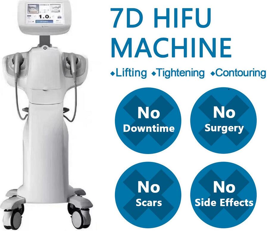Salon use HIFU 7D SMAS Ultrasound Slimming Face Lifting Anti-wrinkle 20000 shots Cartridge skin tightening body slimming shaping for beauty salon equi
