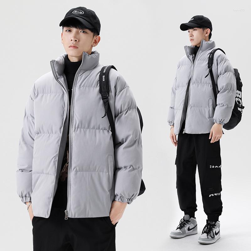 Men's Jackets Stand Collar Men Harajuku Winter Jacket Thicken Warm Coat Casual Mens Streetwear Hip Hop Parka Solid Color Woman, Pink
Men's Jackets Stand Collar Men Harajuku Winter Jacket Thicken Warm Coat Casual Mens Streetwear Hip Hop Parka Solid Color Woman, Pink