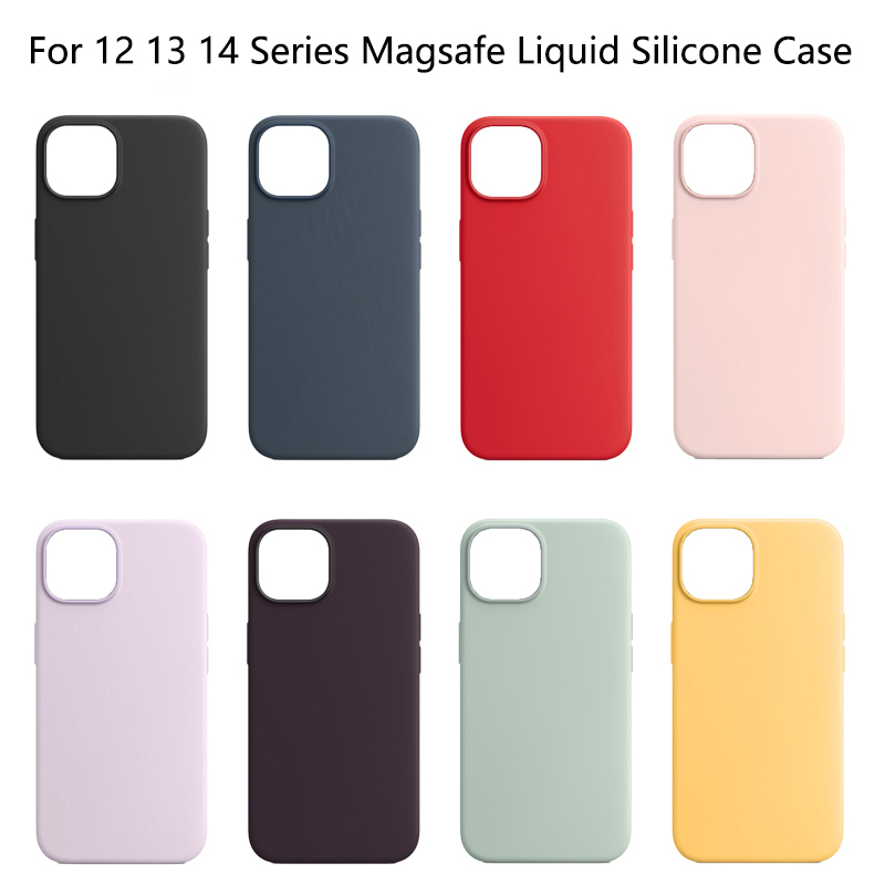 For iPhone 14Plus 13 12 Pro Max Cases Original Magsafe Liquid Silicone Phone Case Luxury Designer 3in1 Anti-drop frosted Protective Cover With Box, Message color number
For iPhone 14Plus 13 12 Pro Max Cases Original Magsafe Liquid Silicone Phone Case Luxury Designer 3in1 Anti-drop frosted Protective Cover With Box, Message color number