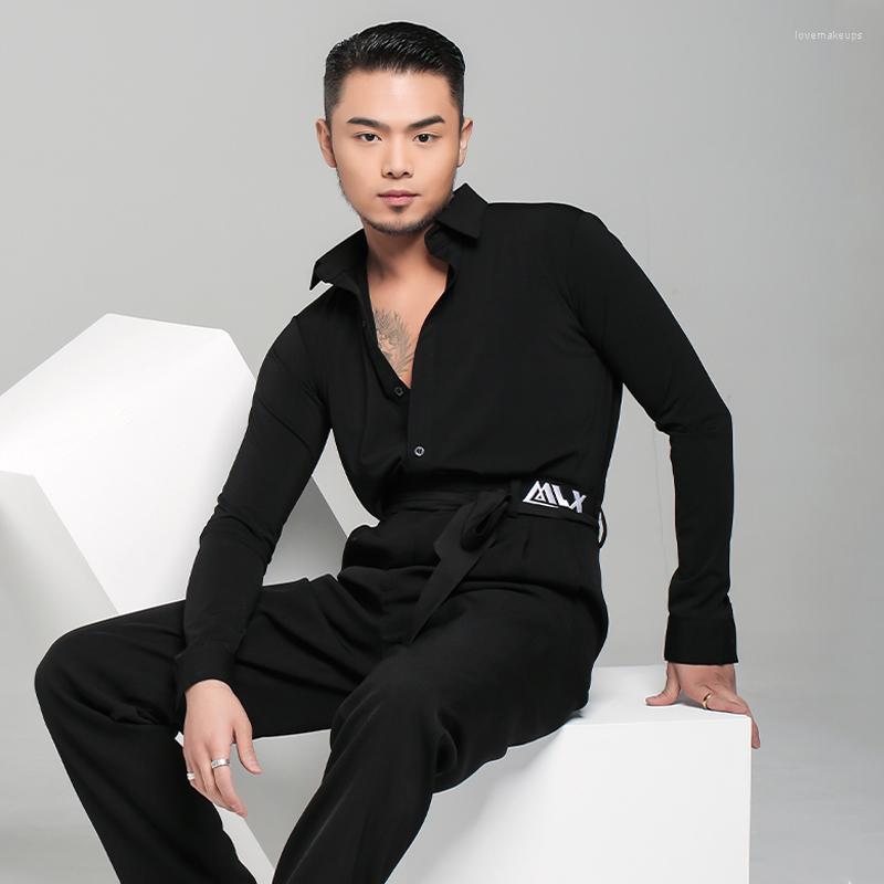 Stage Wear Ballroom Dance Tops Men Latin Practice Long Sleeve Costume Tango Outfit Modern Dancewear Salsa Clothing JL4302, Only white tops
Stage Wear Ballroom Dance Tops Men Latin Practice Long Sleeve Costume Tango Outfit Modern Dancewear Salsa Clothing JL4302, Only white tops