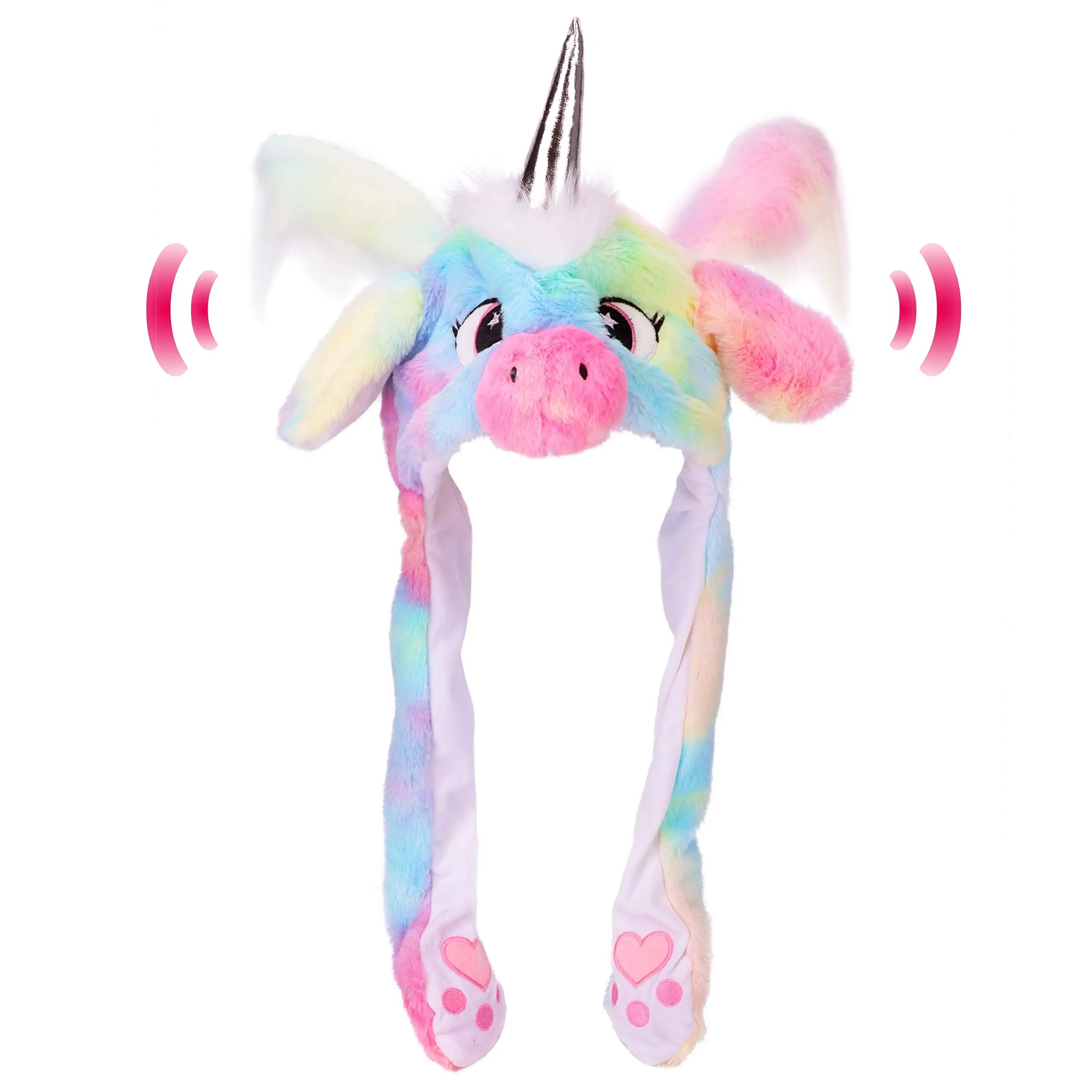 Animal Hat with Plush Moving Ears Jumping Pop Up Beating Hats Dress Up Cosplay for Kids Girls Boys, 15
Animal Hat with Plush Moving Ears Jumping Pop Up Beating Hats Dress Up Cosplay for Kids Girls Boys, 15