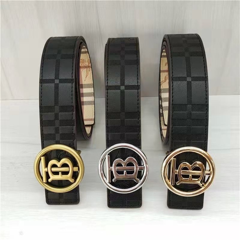 Belts Burbrerys Belt Babaoli belt men's double-sided embossed business B-word smooth buckle casual pants, Black
Belts Burbrerys Belt Babaoli belt men's double-sided embossed business B-word smooth buckle casual pants, Black
