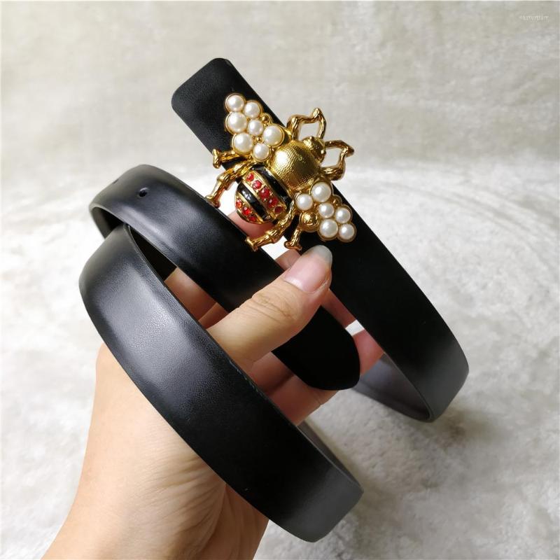 Belts Luxury Genuine Leather Women Waist Belt Designer Dress Party Cowhide Bee Buckle Waistband Jeans Female Gift, Black
Belts Luxury Genuine Leather Women Waist Belt Designer Dress Party Cowhide Bee Buckle Waistband Jeans Female Gift, Black