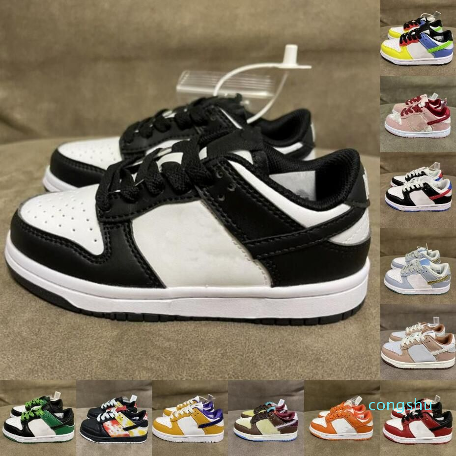 Childrens Kids SB designer casual shoes Boy Girl Black White panda sports sneakers Chunky Obsidian Dunks Low
Childrens Kids SB designer casual shoes Boy Girl Black White panda sports sneakers Chunky Obsidian Dunks Low