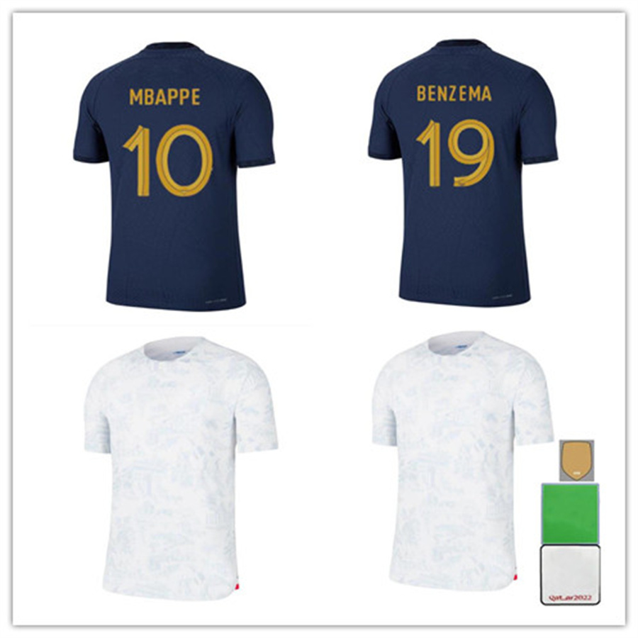 French soccer jersey BENZEMA 2022 2023 MBAPPE GRIEZMANN POGBA 21 22 23 Francia Men Kids KIMPEMBE FEKIR maillot 100th shirt hommes Kante Maillots de football, 2022 home
French soccer jersey BENZEMA 2022 2023 MBAPPE GRIEZMANN POGBA 21 22 23 Francia Men Kids KIMPEMBE FEKIR maillot 100th shirt hommes Kante Maillots de football, 2022 home