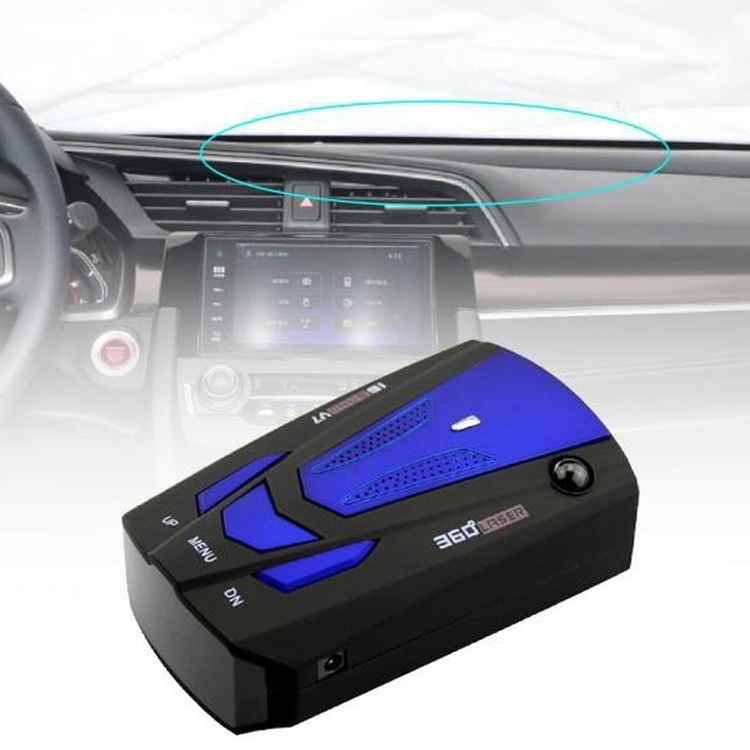 Car Radar Detector 16 Band 360 Auto Speed Alarm System Anti GPS Camera Laser Detector with Voice Alert