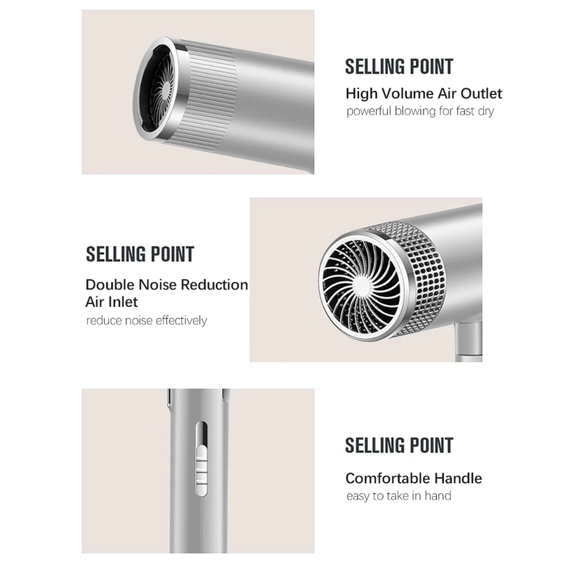 Hair Dryers 1200W and Cold Wind Hair Dryer Blow Dryer Professional Hairdryer Styling Tools air Dryer for Salons and Household Use 220916