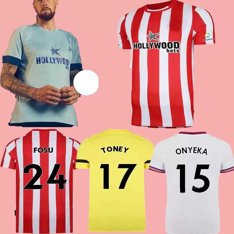 Soccer JerseyS 22 23 Brentfords 2022 2023 Henry Canos Jensen Forss Wissa Thompson Pinnock Toney football shirt Jansson Mbeumo Ajer Jorgensen, Away
Soccer JerseyS 22 23 Brentfords 2022 2023 Henry Canos Jensen Forss Wissa Thompson Pinnock Toney football shirt Jansson Mbeumo Ajer Jorgensen, Away