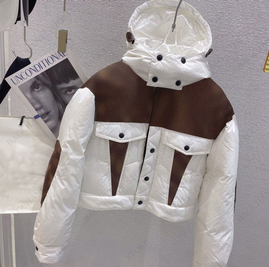 Winter Womens Down coats Designer parkas Print Collar Cotton Jackets Detachable Pocket Flap Pocket Stand Collar Wide Shoulder Small Short, Make up for price
Winter Womens Down coats Designer parkas Print Collar Cotton Jackets Detachable Pocket Flap Pocket Stand Collar Wide Shoulder Small Short, Make up for price