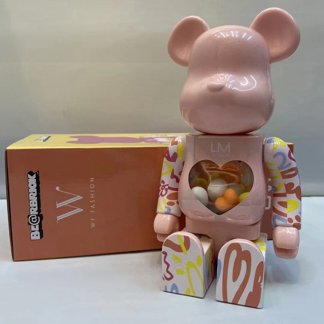 New 400% Bearbrick Action & Toy Figures 28cm UM Junior Limited Collection WF Fashion Accessories Medicom Toys