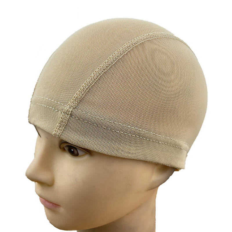 Elastic wig mesh cap perforated wig head cover wig hair mesh manufacturer rice spandes mesh dome cap 10pieces/lot
