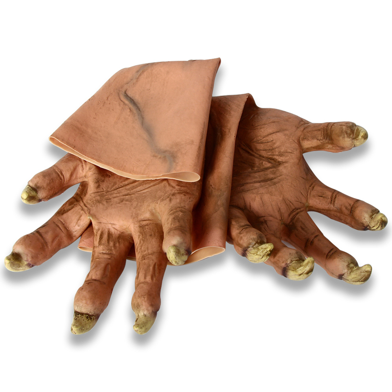 Party Decoration Scary Halloween Gloves Soft Latex Gloves Cosplay Haunted House Horror Hands Latex Props 220915