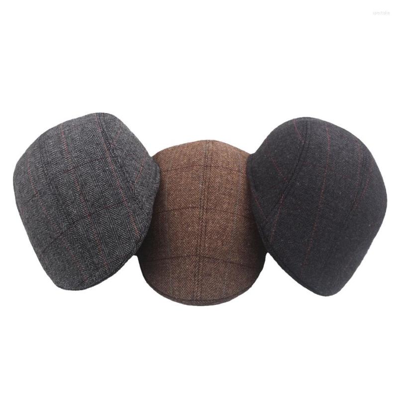 Berets Men Sboy Hat Autumn Winter Windproof Street Beret British Western Style Hats Outdoor Soft Casual Striped Cap, Dark grey
Berets Men Sboy Hat Autumn Winter Windproof Street Beret British Western Style Hats Outdoor Soft Casual Striped Cap, Dark grey