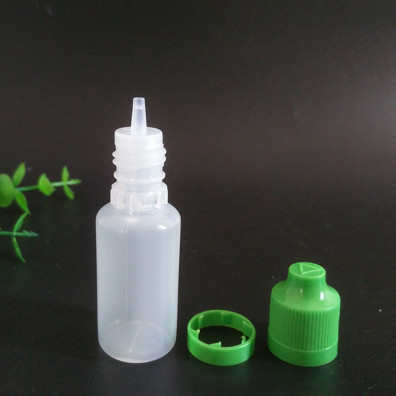 Childproof Tamper Cap 10ml-120ml Plastic Dropper Bottles For E Liquid Juice