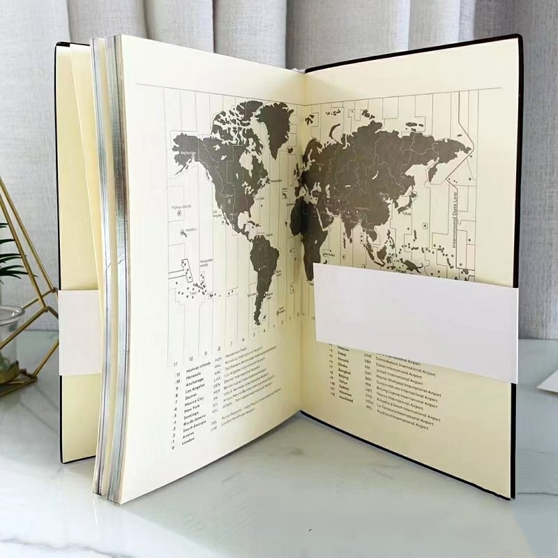 Wholesale #146 Notepads Black & Brown Leather Cover Agenda Calendar Handmade Note Book Classic Periodical Diary Office Business Notebook A5