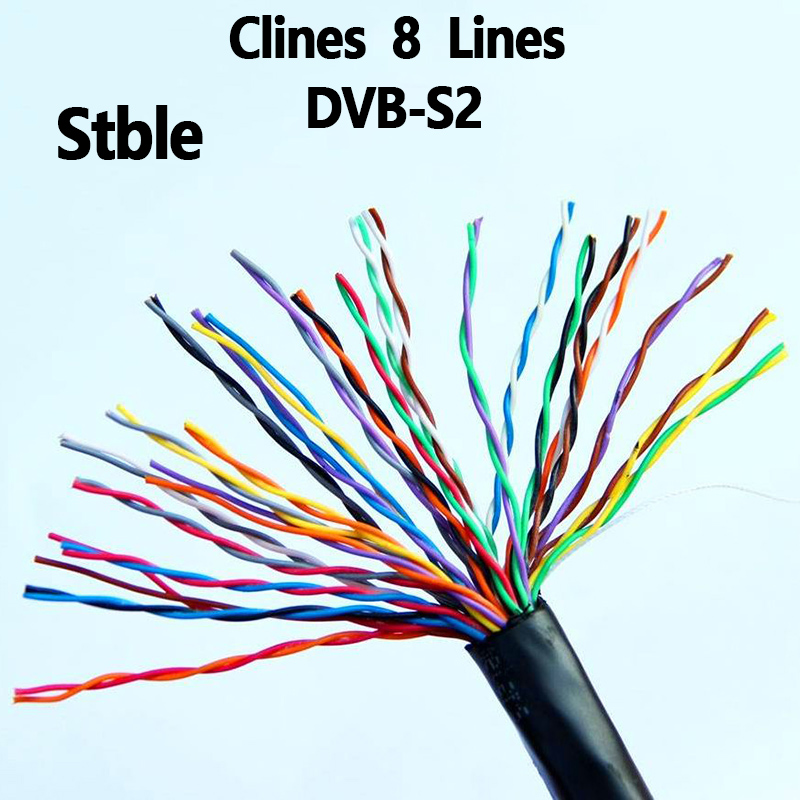 Antennas cccam Stable 8 Lines Cable Ccca V8X V9 V9x Nova Enigma2 lines TV Clines