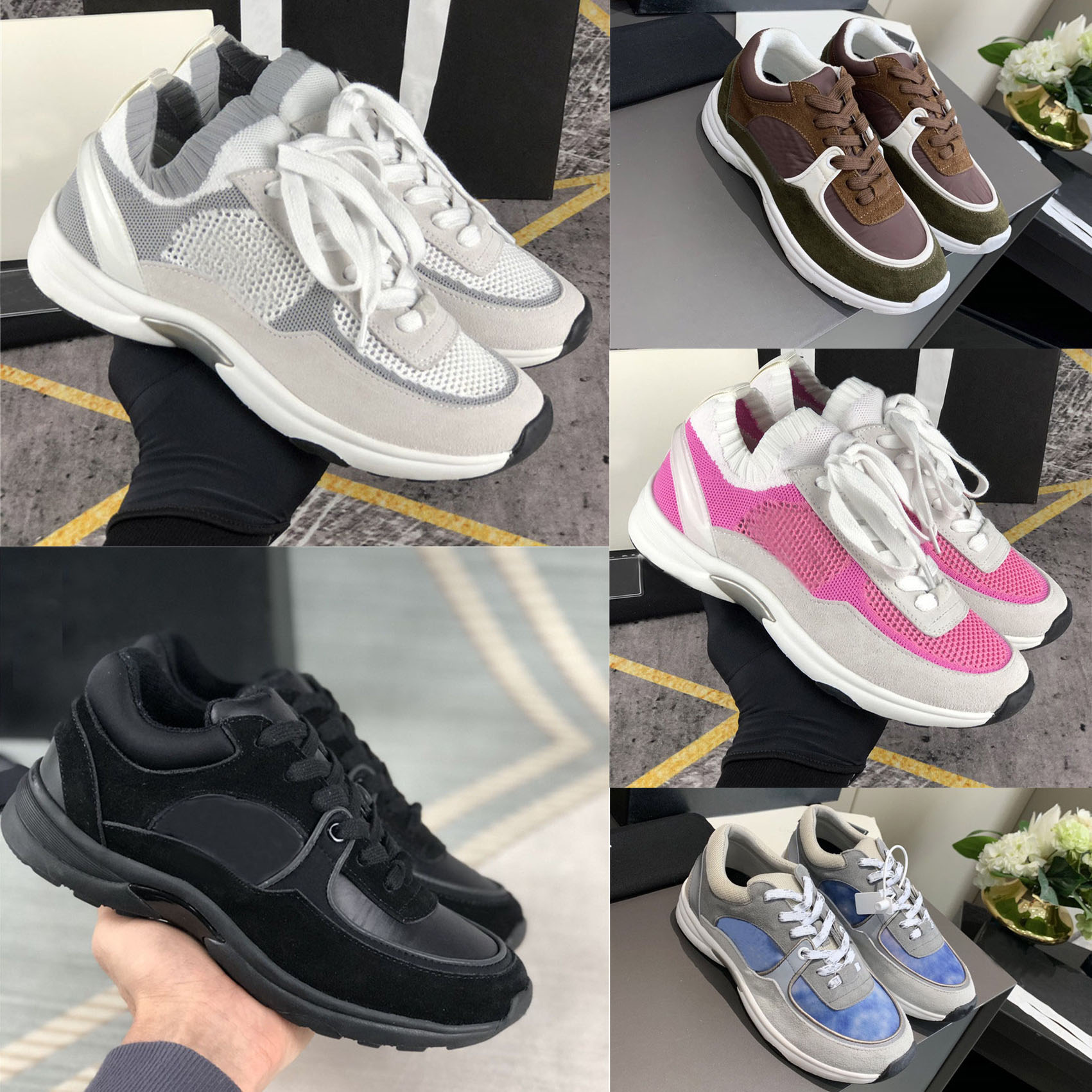 2022 Designer Casual Shoes Men Women Calfskin Sneakers Vintage Suede Leather Trainers Reflective Fashion Patchwork Leisure Shoe Platform Print Sneaker Size 35-45, 26
2022 Designer Casual Shoes Men Women Calfskin Sneakers Vintage Suede Leather Trainers Reflective Fashion Patchwork Leisure Shoe Platform Print Sneaker Size 35-45, 26