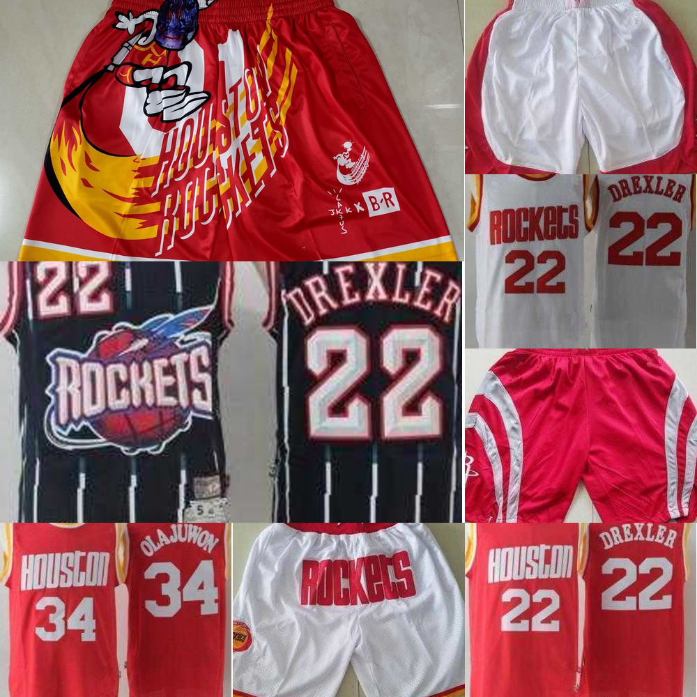 Basketball Jerseys Houston''Rockets''Men jersey Hakeem 34 Olajuwon Clyde 22 Drexler Basketball Shorts red white navy, Color
Basketball Jerseys Houston''Rockets''Men jersey Hakeem 34 Olajuwon Clyde 22 Drexler Basketball Shorts red white navy, Color