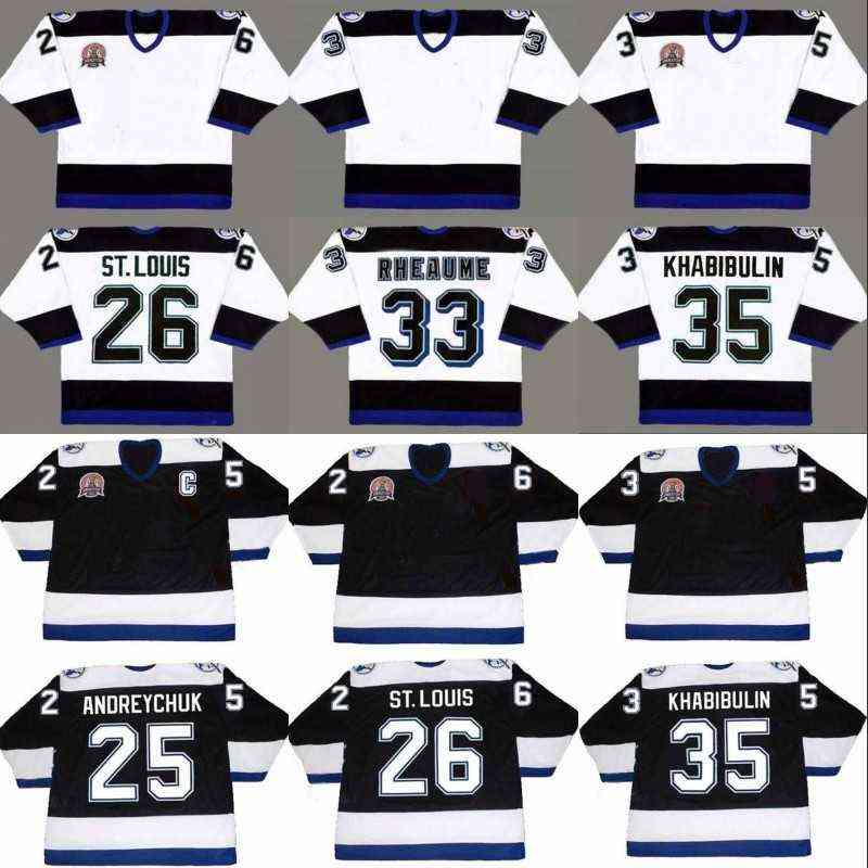 College Lightning Retro Hockey Jersey 35 Nikolai Khabibulin 33 Manon Rheaume 44 Roman Hamrlik 22 Dan Boyle 44 Roman Hamrlik 4 Vincent Lecava, 22 dan boyle 2004
College Lightning Retro Hockey Jersey 35 Nikolai Khabibulin 33 Manon Rheaume 44 Roman Hamrlik 22 Dan Boyle 44 Roman Hamrlik 4 Vincent Lecava, 22 dan boyle 2004