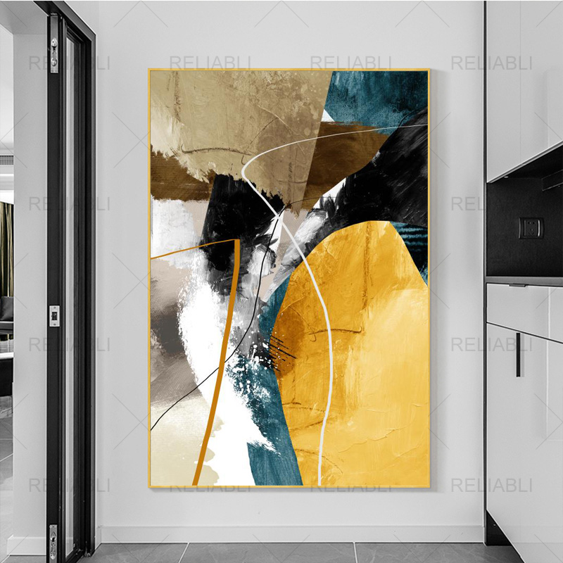 Modern Nordic Minimalist Abstract Light Luxury Art Canvas Painting Colorful Blocks Wall Picture for Living Room Home Decoration
Modern Nordic Minimalist Abstract Light Luxury Art Canvas Painting Colorful Blocks Wall Picture for Living Room Home Decoration