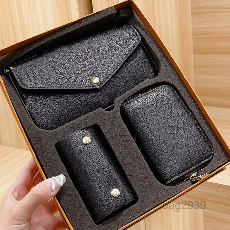 Card Holders Bag Women Envelope Crossbody Shoulder Bags Handbag Purse Three Piece Set L Letter Detachable Chain Strap Fashion Wallet High Q
Card Holders Bag Women Envelope Crossbody Shoulder Bags Handbag Purse Three Piece Set L Letter Detachable Chain Strap Fashion Wallet High Q