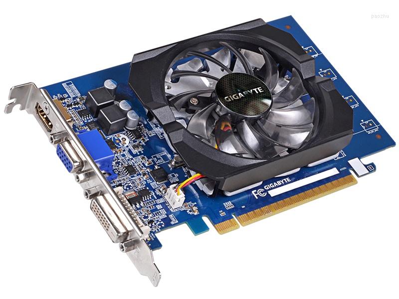 Graphics Cards GIGABYTE GT730 2G D3 Video Card GV-N730-2GI 64Bit GDDR3 For NVIDIA Geforce GT 730 VGA Desktop Map Used
Graphics Cards GIGABYTE GT730 2G D3 Video Card GV-N730-2GI 64Bit GDDR3 For NVIDIA Geforce GT 730 VGA Desktop Map Used