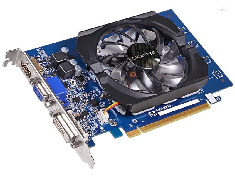 

Graphics Cards GIGABYTE GT730 2G D3 Video Card GV-N730-2GI 64Bit GDDR3 For NVIDIA Geforce GT 730 VGA Desktop Map Used