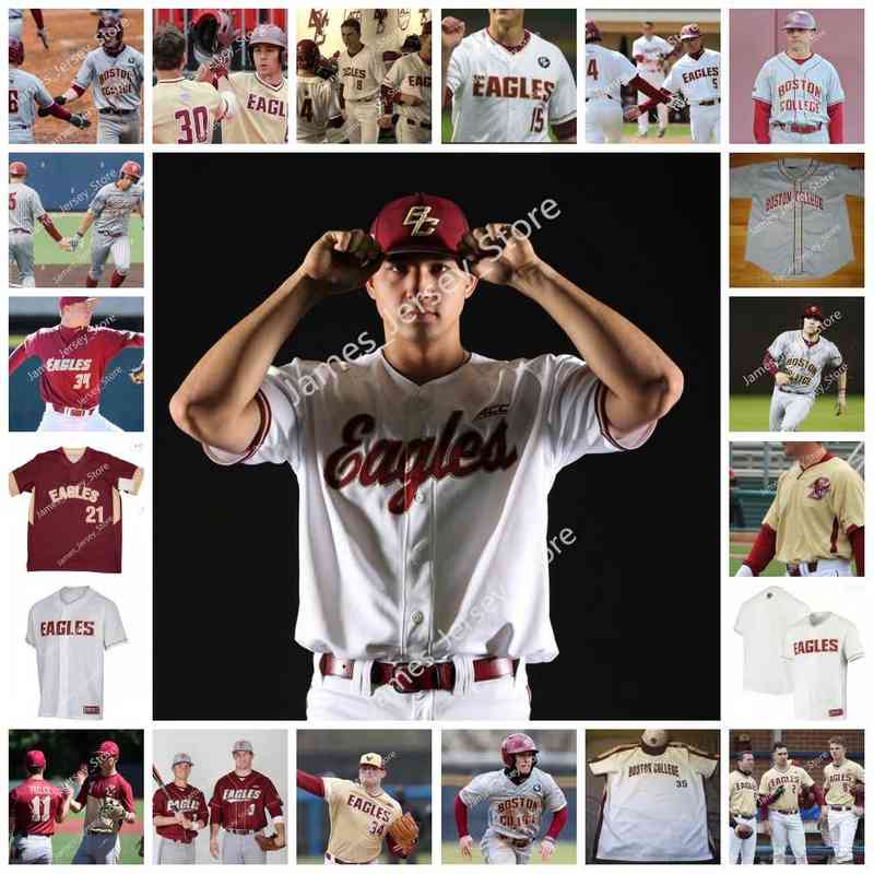 Baseball College College Baseball Wears Wears College Custom Boston College Eagles Baseball Jersey 27 Mason Pelio 28 Sam McNulty 29 Jon Camp
Baseball College College Baseball Wears Wears College Custom Boston College Eagles Baseball Jersey 27 Mason Pelio 28 Sam McNulty 29 Jon Camp