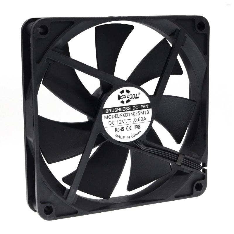 Computer Coolings SXDOOL 140mm 14cm Waterproof Cooling Fan 140X140X25mm Dual Ball Bearing 12V 2900RPM For Cabinets Case PSU Chassis
Computer Coolings SXDOOL 140mm 14cm Waterproof Cooling Fan 140X140X25mm Dual Ball Bearing 12V 2900RPM For Cabinets Case PSU Chassis