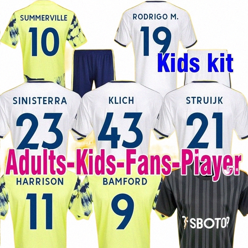 22 23 JAMES soccer jersey 2022 2023 LEEDS home football shirt PHILLIPS BAMFORD RAPHINHA LLORENTE R RODRIGO men kids kits unItedEs Equipment sets tops L5R4#
22 23 JAMES soccer jersey 2022 2023 LEEDS home football shirt PHILLIPS BAMFORD RAPHINHA LLORENTE R RODRIGO men kids kits unItedEs Equipment sets tops L5R4#