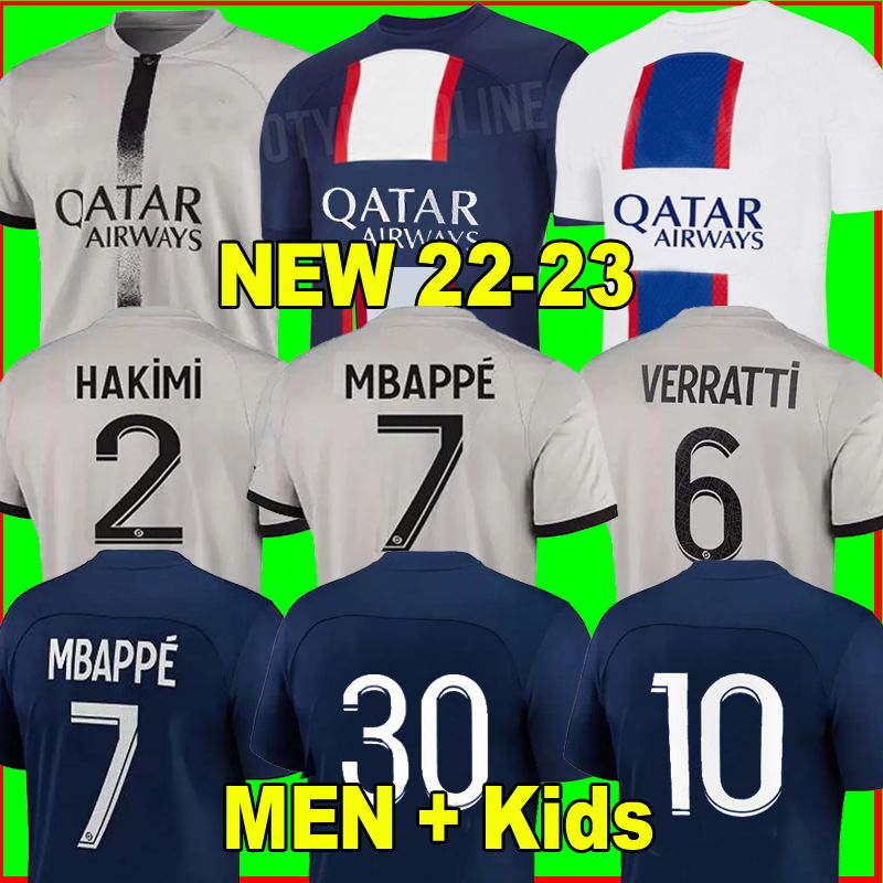 2022 2023 soccer jerseys maillot de foot MBAPPE HAKIMI MARQUINHOS VERRATTI football shirt 22 23 SERGIO RAMOS ICARDI FABIAN psgs hommes enfants kids KIT sets men S-4XL, Bag
2022 2023 soccer jerseys maillot de foot MBAPPE HAKIMI MARQUINHOS VERRATTI football shirt 22 23 SERGIO RAMOS ICARDI FABIAN psgs hommes enfants kids KIT sets men S-4XL, Bag
