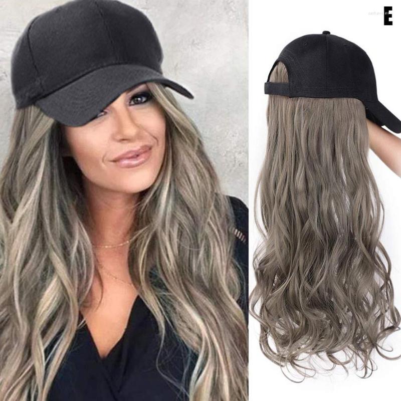 Ball Caps Selling Baseball Hat With Curly Wavy Long Hair Wigs Synthetic For Women Girls
Ball Caps Selling Baseball Hat With Curly Wavy Long Hair Wigs Synthetic For Women Girls