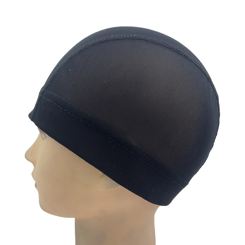 Elastic wig mesh cap perforated wig head cover wig hair mesh manufacturer rice spandes mesh dome cap 10pieces/lot
