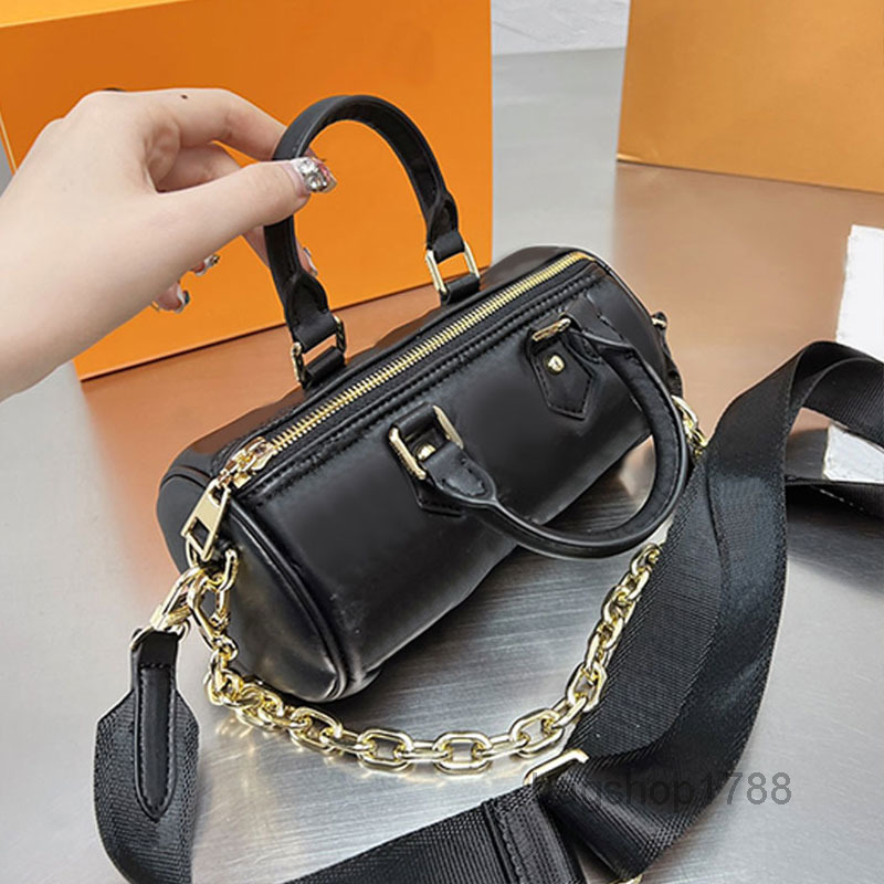 Evening Bags Cylinder Pillow Crossbody Bag Women Handbags Purse Genuine Leather Removable Chain Shoulder Strap Embroidered Letters Zipper C
Evening Bags Cylinder Pillow Crossbody Bag Women Handbags Purse Genuine Leather Removable Chain Shoulder Strap Embroidered Letters Zipper C