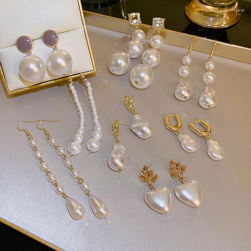 Dangle Earrings 2022 Korean Irregular Pearl Long Tassel Fashion Temperament Versatile Elegant Women's Jewelry
Dangle Earrings 2022 Korean Irregular Pearl Long Tassel Fashion Temperament Versatile Elegant Women's Jewelry