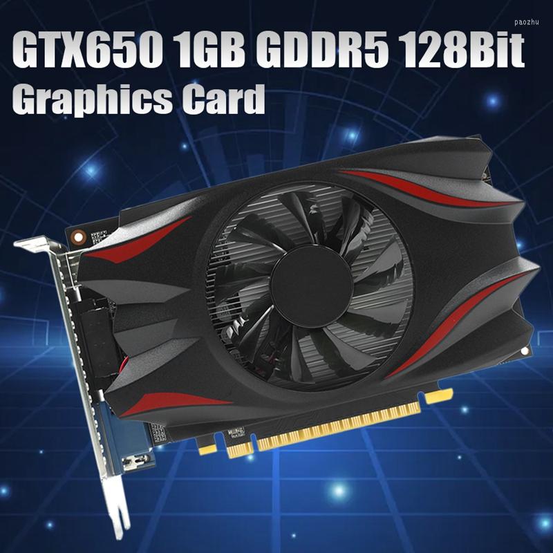 

Graphics Cards GTX650 Card 1GB GDDR5 128Bit PCIE 2.0 Video -Compatible DVI VGA Desktop Gaming