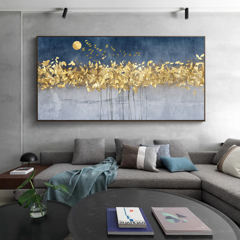 Big Size Abstract Golden Art Picture Wall Poster Modern Style Canvas Print Painting Art for Living Room Unique Home Decoration
Big Size Abstract Golden Art Picture Wall Poster Modern Style Canvas Print Painting Art for Living Room Unique Home Decoration