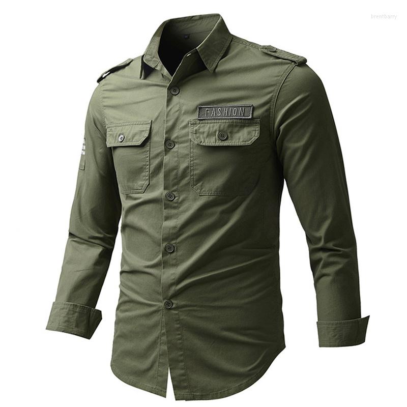 Men's Casual Shirts 2022 Spring Summer Men Military Jackets Long Sleeve Fashion Tops Slim Fit Male Khaki Blouse Cotton HA250, Black 
Men's Casual Shirts 2022 Spring Summer Men Military Jackets Long Sleeve Fashion Tops Slim Fit Male Khaki Blouse Cotton HA250, Black