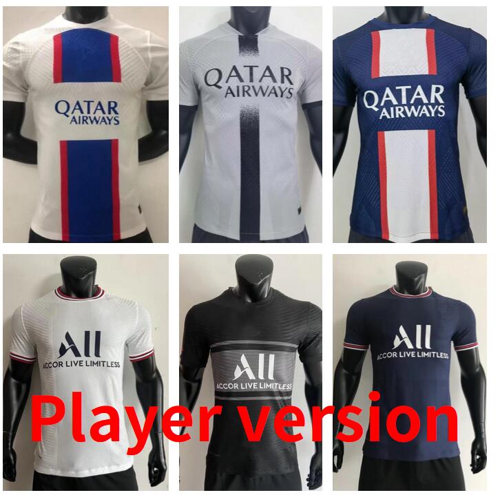 Player version pSGs SERGIO RAMOS MBAPPE Soccer Jerseys HOME AWAY 4TH HAKIMI 21 22 23 Maillots de football shirt 2021 2022 2023 MARQUINHOS VERRATTI DI MARIA KEAN
Player version pSGs SERGIO RAMOS MBAPPE Soccer Jerseys HOME AWAY 4TH HAKIMI 21 22 23 Maillots de football shirt 2021 2022 2023 MARQUINHOS VERRATTI DI MARIA KEAN