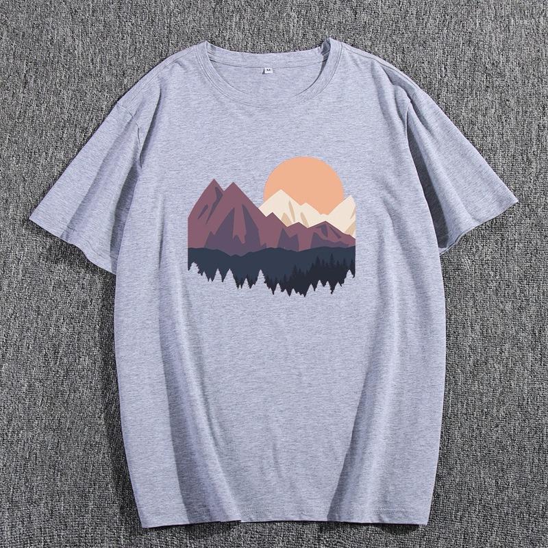 Men's T Shirts Summer Cotton T-shirt Fashion Short Sleeve Natural Scenery Printing Casual Graphic Tshirt Regular O-Neck Men Tee Tops, Blue
Men's T Shirts Summer Cotton T-shirt Fashion Short Sleeve Natural Scenery Printing Casual Graphic Tshirt Regular O-Neck Men Tee Tops, Blue