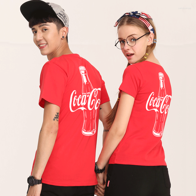 Women' T Shirts Cotton American Cola T-shirt Joint Clothes Tide Brand Loose Short Sleeves, 20
Women' T Shirts Cotton American Cola T-shirt Joint Clothes Tide Brand Loose Short Sleeves, 20