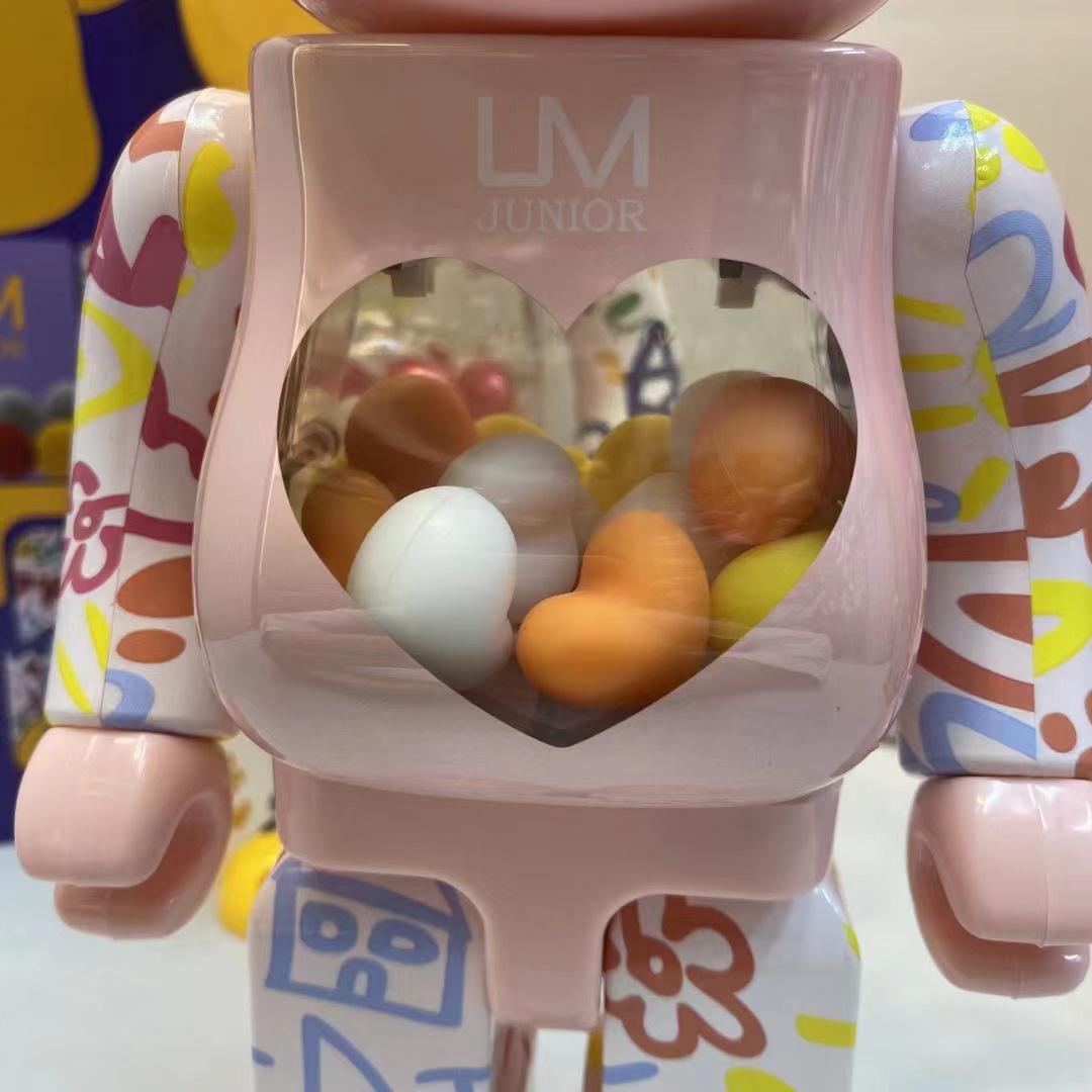 New 400% Bearbrick Action & Toy Figures 28cm UM Junior Limited Collection WF Fashion Accessories Medicom Toys