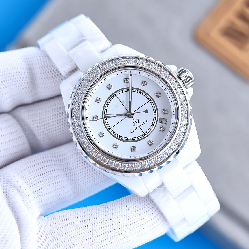 Fashion Elegant Women's Watch 38mm Mechanical Movement Ceramic Strap Sapphire Crystal Oyster Perpetual Designer Luxury Watch Popular Montre de luxe, 5#
Fashion Elegant Women's Watch 38mm Mechanical Movement Ceramic Strap Sapphire Crystal Oyster Perpetual Designer Luxury Watch Popular Montre de luxe, 5#
