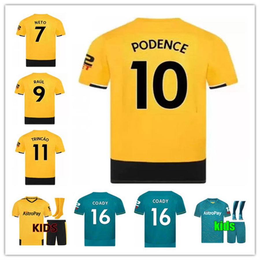 Soccer Jerseys 22 23 Top Wolves ADAMA KILMAN SEMEDO RAUL NETO NEVES 2022 2023 Wanderers J.OTTO PODENCE GIBBS WHITE Wolverhampton Football Shirts Men Kids Kit, Kids away+socks
Soccer Jerseys 22 23 Top Wolves ADAMA KILMAN SEMEDO RAUL NETO NEVES 2022 2023 Wanderers J.OTTO PODENCE GIBBS WHITE Wolverhampton Football Shirts Men Kids Kit, Kids away+socks